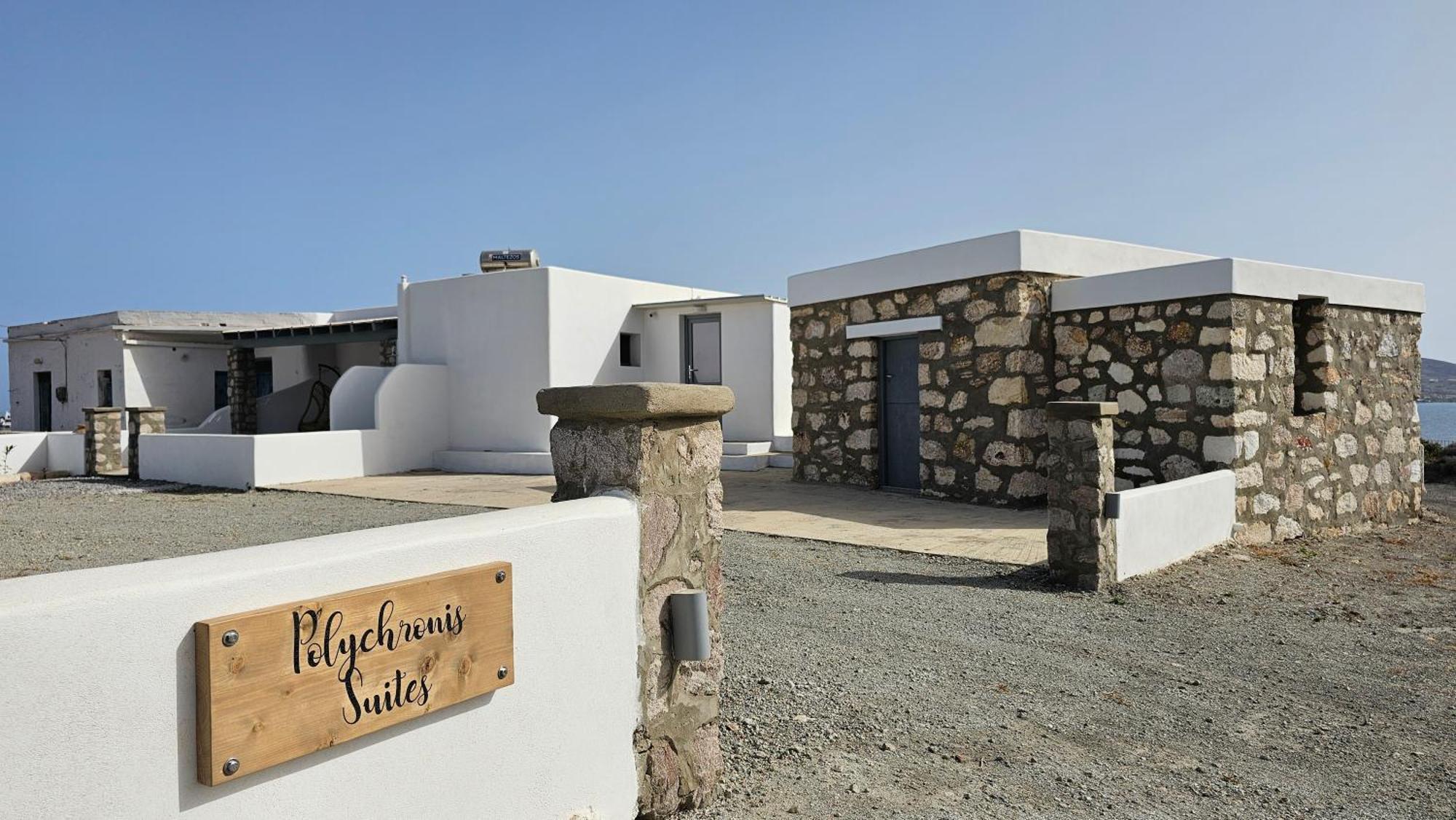 Polychronis Private Suite Pollonia Exterior foto